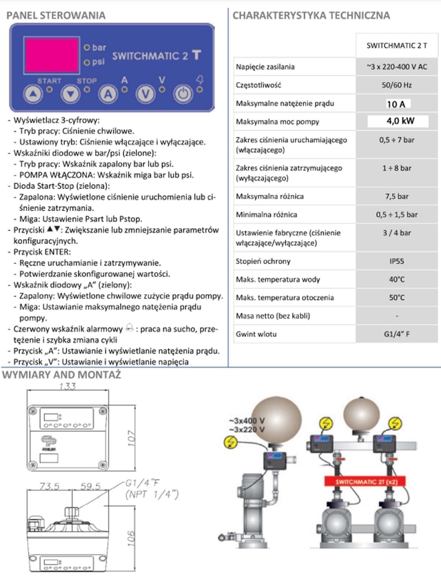 SWITCHMATIC 2T KARTA